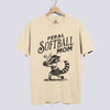 Feral Softball Mom Comfort Colors Tee - Ivory