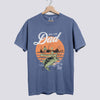 Reel Cool Dad Comfort Colors Tee - Blue Jean