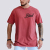 Reel Cool Dad Comfort Colors Tee - Crimson