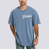 Reel Cool Grandpa Comfort Colors Tee - Blue Jean