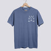 Golf Dad Comfort Colors Tee - Blue Jean