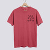 Golf Dad Comfort Colors Tee - Crimson
