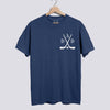 Hockey Dad Comfort Colors Tee - Denim