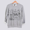 Let’s Get Spooky Halloween Sweatshirt - Sport Grey