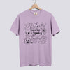 Let’s Get Spooky Halloween Comfort Colors Tee - Orchid