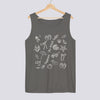 Doodle Life Happens The Beach Helps Comfort Colors Tank Top - Pepper