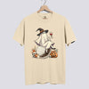 Retro Ghost Golf Witch Comfort Colors Tee - Ivory
