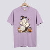Retro Ghost Golf Witch Comfort Colors Tee - Orchid
