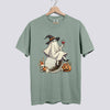 Retro Ghost Golf Witch Comfort Colors Tee - Bay