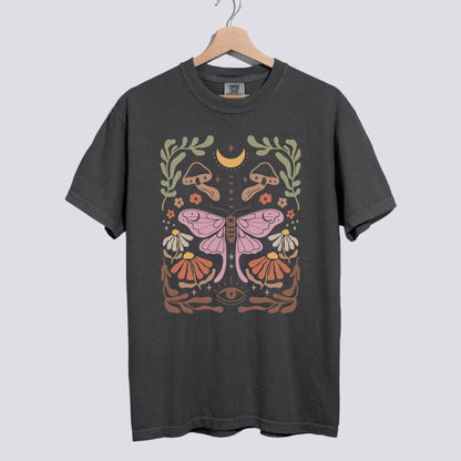 Luna Moth Comfort Colors Tee Nature-Inspired Unisex Fit