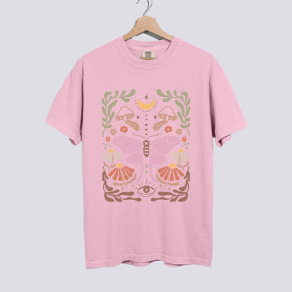 Luna Moth Comfort Colors Tee Nature-Inspired Unisex Fit