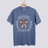 Sideline Social Club Comfort Colors Tee - Blue Jean
