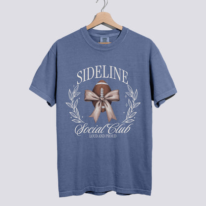 Sideline Social Club Comfort Colors Tee