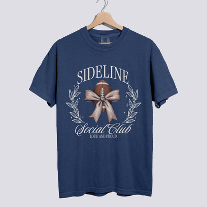 Sideline Social Club Comfort Colors Tee