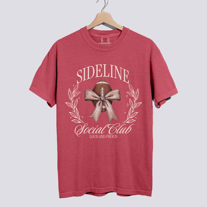 Sideline Social Club Comfort Colors Tee