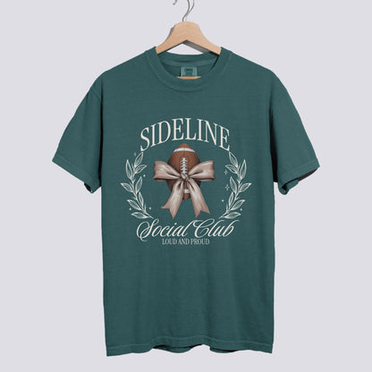 Sideline Social Club Comfort Colors Tee