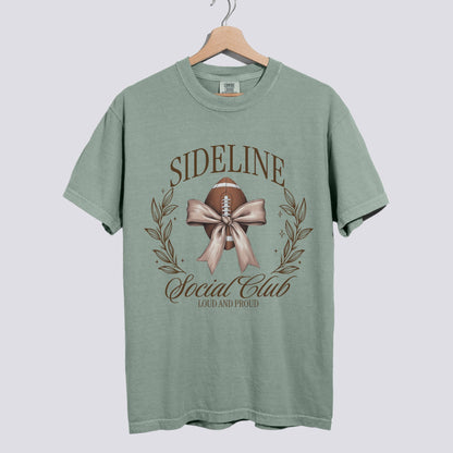 Sideline Social Club Comfort Colors Tee