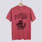 Feral Football Mom Comfort Colors Tee