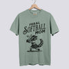 Feral Softball Mom Comfort Colors Tee - Bay