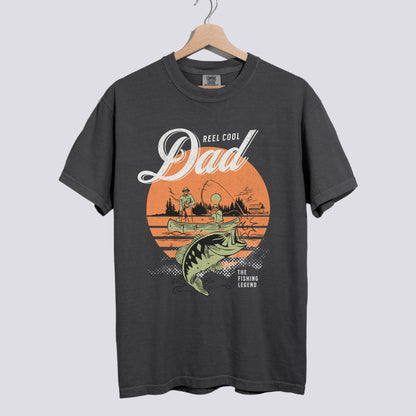 Reel Cool Dad Comfort Colors Tee