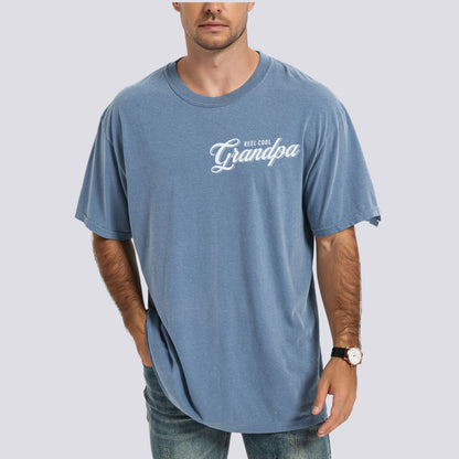 Reel Cool Grandpa Comfort Colors Tee