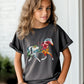 Floral Horse Comfort Colors Youth Shirt