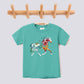 Floral Horse Comfort Colors Youth Shirt