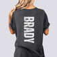 That’s My Boy Baseball Comfort Colors Shirt - Personalized Name on Back