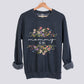 Personalized Floral Sweatshirt - Custom Name & Est. Date