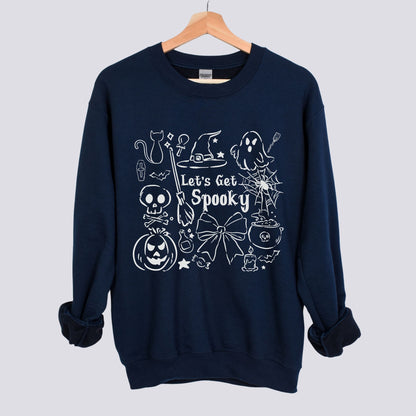 Let’s Get Spooky Halloween Sweatshirt