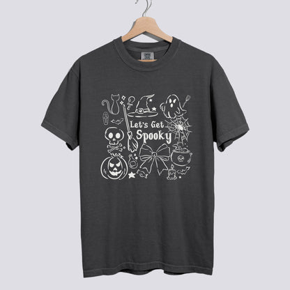 Let’s Get Spooky Halloween Comfort Colors Tee