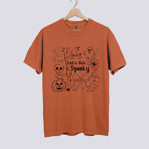 Let’s Get Spooky Halloween Comfort Colors Tee