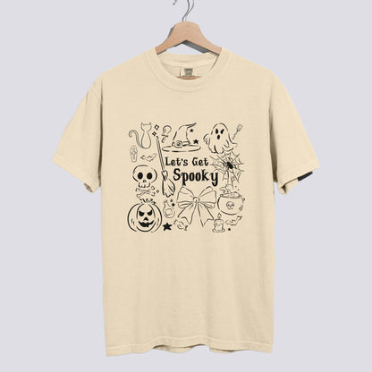 Let’s Get Spooky Halloween Comfort Colors Tee