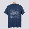 Let’s Get Spooky Halloween Comfort Colors Tee - Denim
