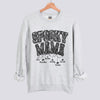 Personalized Spooky Mama Sweatshirt with Kid Names - Ash