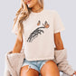 Mystical Monarch Butterfly Skeleton Hand Comfort Colors Crop Top