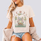 Mystical Fairy Frog Comfort Colors Crop Top