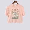 Mystical Fairycore Comfort Colors Crop Top - Peachy