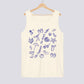 Doodle Life Happens The Beach Helps Comfort Colors Tank Top