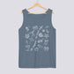 Doodle Life Happens The Beach Helps Comfort Colors Tank Top