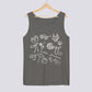 Hello Summer Doodle Comfort Colors Tank Top