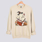 Retro Ghost Football Witch Sweatshirt