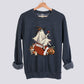 Retro Ghost Football Witch Sweatshirt
