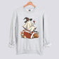 Retro Ghost Football Witch Sweatshirt