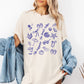 Doodle Life Happens The Beach Helps Comfort Colors Tee