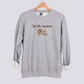 Minimalist 'Tis the Season Football Sweatshirt