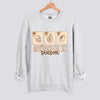 Touchdown Season Postage Stamps Football Sweatshirt - Ash