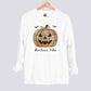 Cute Patchwork Pumpkin Sweatshirt