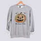 Cute Patchwork Pumpkin Sweatshirt
