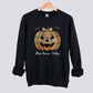 Cute Patchwork Pumpkin Sweatshirt